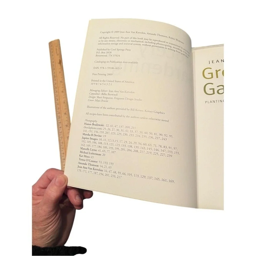 Grocery Gardening by Jean Ann Van‎ Krevelen Paperback Guide Book